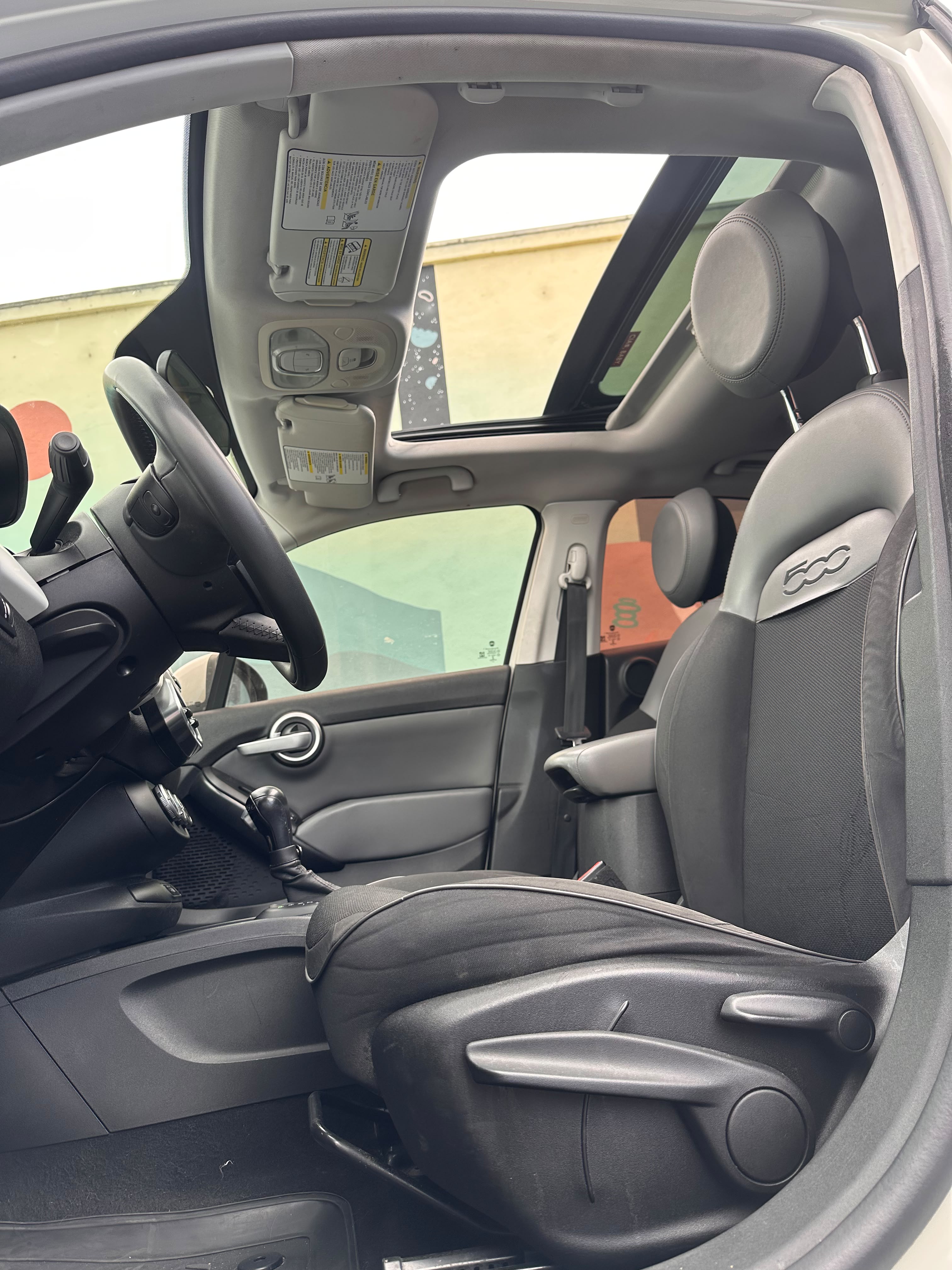 Fiat 500X side view stylish Italian crossover Santa Cruz Capitola car rental
