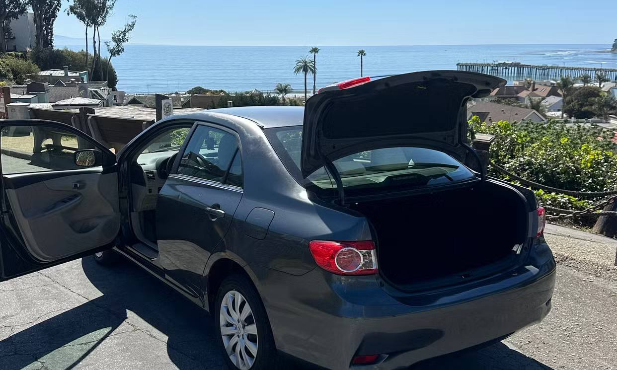 Toyota Corolla rental car photo Santa Cruz
